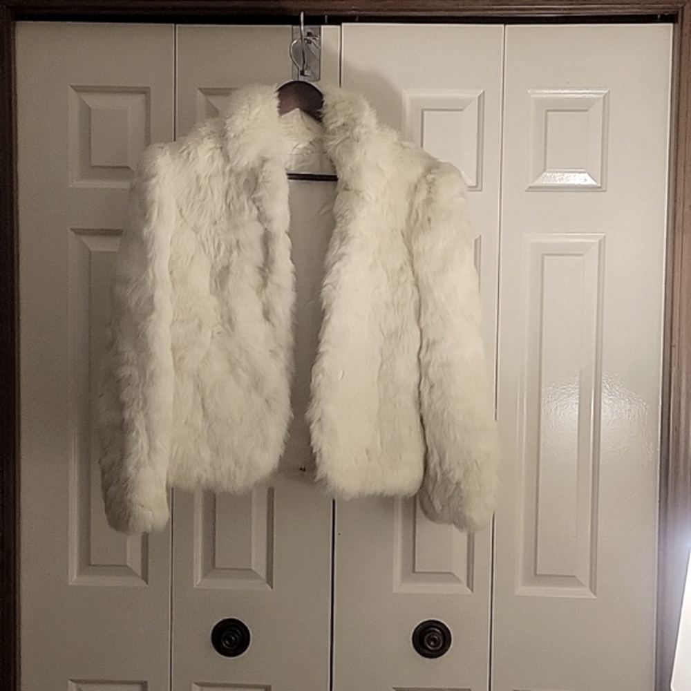 Genuine Rabbit Fur Coat